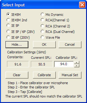 calibrate 1